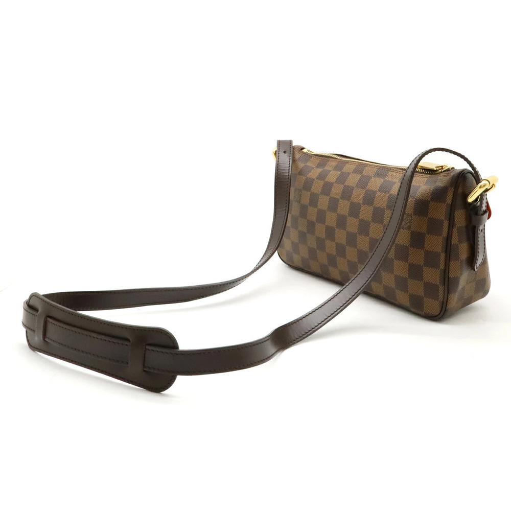 Louis Vuitton Crossbody Long Shoulder Damier Ravello Bag Strap Brown